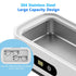2025 50kHz 5 Dentures-304 PKBD Upgrade Large Capacity Ultrasonic Cleaner, Ultrasonic Cleaner Machine with Modes Timer