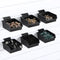 6 Pcs Slatwall Bins with Hooks Set, Small Wall Mounted Storage Bins for Organizing Accessories, Tools, Office, Garage