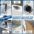 10 oz Marine Adhesive Sealant 5200, Fast Cure, Permanent Watertight Bonding, UV Resistant