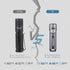 650 ThruNite Ti Mini Keychain Flashlight, USB-C Rechargeable EDC Pocket Light, Bright Lumens Small Keychain Gadget