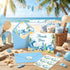 Yuzioey 50 Pack 4x6 Summer Surfing Thank You Cards, Wave Beach Thank You Notes with Matching Envelopes & Stickers