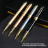 HSK Luxury Ballpoint Pen Gift Set, Black Refill, 0.5mm Line Width, Classy Gift Box for Men & Women