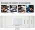 Large Desk Mat - 47.2"x 17" Non-Slip PU Desk Pad for Office and Home, Ideal for Large Mouse Pad on Desks (White)