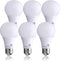 Bioluz LED 60 Watt Light Bulbs, 4000K Cool White, 9 Watts = 60W, Non-Dimmable A19 LED Light Bulbs, 6 Pack