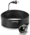 SIXZOONM Hanging Light Cord 15Ft - Black, Pendant Light Cord with E26 Light