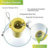 Bulb Bulb Dreyoo Light Changer for High Ceilings and Recessed Lights, Suction Cup Light Changer Compatible