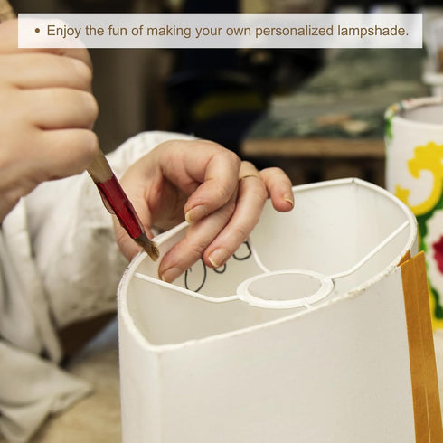 7.9 Inch 4 Set PATIKIL Lamp Shade Ring, Metal Lamp Shade Frame Wire Lampshade Frame DIY Drum Strong Ring Lampshade