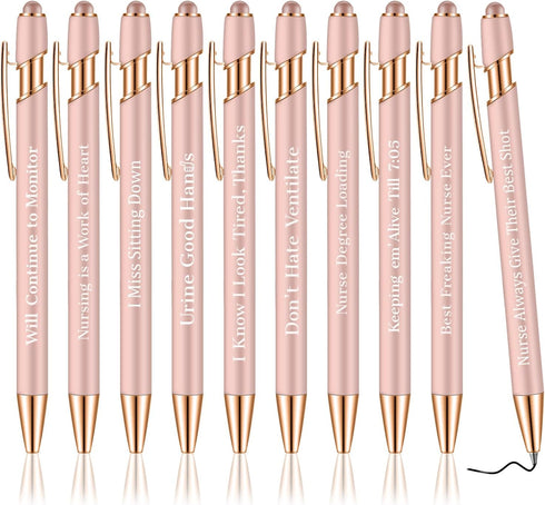 Nurse Gift Pens, Super Cute Saying Pen for Graduated Nursing Students, Staff Coworkers Friends on Nurse's Day (Style 2)