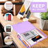 Sooez Clipboards with Storage, Heavy Duty 8.5x11 Clip Boards with Pen Holder for Women Teachers, School & Office