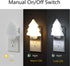 4-Pack Dimmable LED Night Lights Plug into Wall, Christmas Tree Night Light for Kids, White Warm Nightlight