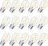 Shatterproof S14 Replacement LED Light Bulbs, 15-Pack, 2W, Warm White 2200K, E26 Medium Base, Vintage Edison Bulb