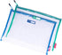Rough Enough Plastic File Folder Organizer - Clear Document Bag Pouch for A4 Paper, Legal Size, Important Document