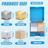 4 Set 20mm/0.78 Inch Pcs Density Cubes Copper, Iron, Aluminum and Wood, Density Metal Block Cube for Physics Science