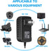 SNKIZN 12V 2A 120VAC 12VDC 5.5x2.1mm 12 2 (5pcs) Power Supply Adapter, to Transformer with DC Output Jack, Volt Amp