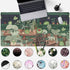 Cute Frog Mouse Pad, Kawaii Green Desk Decor Mat, Large Gaming Mouse Pad for Computer, Desk Decor Home Office
