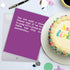 NobleWorks Jumbo Hysterical Birthday Greeting Card, 8.5 x 11 Inch, 1 Pack, Parachute J0936