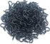 120 Pcs Nickel Plated Metal Cup Hooks, 1/2 Inch Screw-in Hooks, Black Ceiling Hooks for Home Use