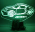 16 Dimmer, Rwce Car Night Light Up LED Personalized Name Engraved Fast Highly Exclusive Luxury Sports Car Table Lamp
