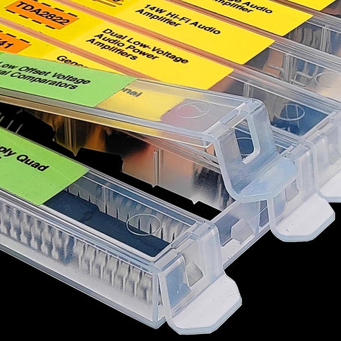 EEEEE IC Kit, 161 pcs, 20 Models Chip Assortment Set, Analog Integrated Circuits Electronics Parts, Opamp Pack