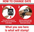Mark 2000 Self-Inking Rubber Date Office Stamp with Received Phrase & Date, Red Ink (Handy-Dater S160), 12-Year Band