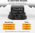 49W 5000K IP65 3 UME LED Security Lights Motion Sensor Light Outdoor, Daylight, Waterproof, Dusk to Dawn, Head Motion