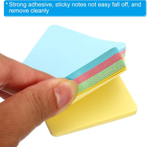 PATIKIL House Shape Sticky Notes, 2.7 x 2.7 Inch, 6 Pads Cute Self-Stick Memo Pads, 100 Sheets/Pad in 4 Colors.