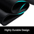 ITNRSIIET Premium Textured Mouse Pad with Stitched Edge, Washable Non-Slip Rubber Base, Smooth Operation, 10.2×8.3×0.12