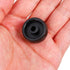 HOODANCOS 1 Inch 10pcs Commercial Plastic Caster Wheels Replacement Rolling Cart Wheels for Shopping Trolleys