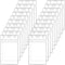 LIQWEI 20Pcs Vertical Badge Holders, ID Card Badge Holder, Plastic Name Tag Holder
