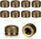 Jxiwfvl 10PCS Lamp Screw Cap Bronze M5 Screw Caps for Light Fixture Ceiling