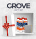 GROVE 4x 12 oz Set (5 Washing Machine Cleaner Bundle with Microfiber Cloth Cleans Residue, Odors, and Mineral Buildup