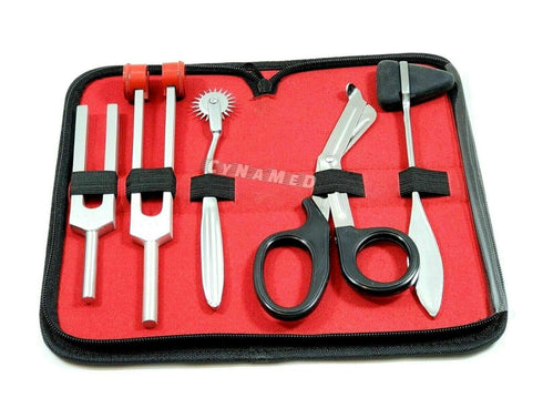 5 Hammer Set 128 512. 7.5 New Piece Student Diagnostic Kit - Reflex Taylor and Tuning Fork C and C Includes Wartenberg