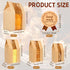 CllyCnny 40 Packaging 40 Pcs Paper Bread Bags for Homemade Bread, Sourdough Bags with Window - Loaf Bakery Bags