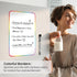 Magnetic Dry Erase Board Sheet for Fridge, 12"x8" Small White Board Organizer with Eraser and Markers