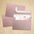 LUXPaper 4Bar A1 Invitation Envelopes | 3 5/8" x 5 1/8" | Peel & Press | Misty Rose Metallic | 50 Qty