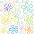 Kuloral 187PCS Flower Bubbles Wall Decals Under The Sea Birthday Party Decorations Ocean
