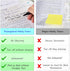 BAYTORY 1610 Sheets Transparent Sticky Notes, Clear Waterproof 3 x 3 inch Memo Pad for Annotating Books