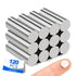 Small Magnets, 120 Pack Refrigerator Magnets 10x2mm Rare Earth Neodymium Magnets for Crafts, Whiteboard, Kitchen Cabinet