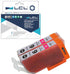 LCL Compatible Ink Cartridge Replacement for Canon PGI-9 PGI-9M 9M Pro 9500 9500-Mark II (2-Pack Magenta)