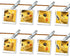 Mini Clothespins, 100 Pieces Plastic Utility Paper Clip, Silver Color, 3.5 x 0.5cm x 0.7cm, Craft Clips, Photo Peg Pin