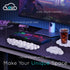 Cloud Wrist Rest for Keyboard, Ergonomic Memory Foam Arm Rest with Non-Slip Base for Typing Pain Relief