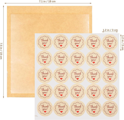 200 Packaging, 19x18cm Pcs Small Kraft Paper Bread Bags with Window, Food-grade Bakery Snack Semi-coated Paper Bags