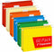 RAZCC Extra Capacity Hanging File Folders, 60 Pack, Letter Size, Reinforced with Heavy Duty 2 Inch Expansion, Assorted