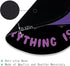 Gctriki Dumpster on Fire Mouse Pad, Cute Round Mouse Pads for Desk, Funny Purple Mousepad for Laptop Gaming