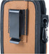 Dickies 2-Compartment Large Phone Pouch - Universal-fit Steel Clip for Tool Belt, Security Strap Over Phone