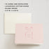 Pack, 10 10 Minted Thank You Cards Thank You Cards with Envelopes, Blank Card, Pink Bow Design, Baby Shower, New Mom