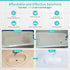 35oz, Countertop 50-55sq.ft Tub and Tile Refinishing Kit Low Odor Paint, Shower Sink Paint for Bathroom Kitchen