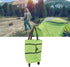 MUNEFE Oxford Shopping Pull Cart, Wheeled Shopping Bags, Portable Shopping Cart for Grocery Shopping, Travel, Beach