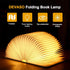 3D 3 (8.46 inch QXMGCBOK Elk Embossed Deer Book Lamp,USB Rechargeable Color Kids Night Light,LED Book Lights Multicolor