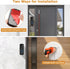 No-Drilling Door Mount for Blink Video Doorbell, Adhesive Bracket for Home Security System, Black